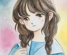 心温まる♡あなたの生活を彩る可愛いイラスト描きます 柔らかな色合いの水彩画です。あなたのイメージをイラストに！！ イメージ2