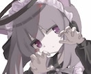 病みっぽい絵柄でアイコンを描きます SNSの裏アカウントや日常アカウントにおすすめです! イメージ8