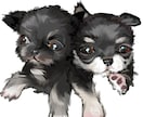 リアル＆可愛い♡愛犬デフォルメ絵を描きます リアルさと可愛らしさを両立させたデフォルメに仕上げます イメージ3