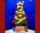 絵本の世界観でイラスト作成いたします クリスマスカードや年賀状などポストカード向きのイラストです イメージ3