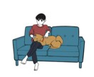 シチュエーションイラストお描きします 集合絵5人までOK！ペットも可、スピード納品します イメージ2