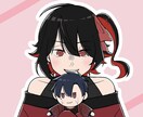 SNSのアイコン描きます 等身〜デフォルメまで！要相談！ イメージ3
