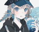 SNS映えするアイコン描きます あなただけのかわいい女の子アイコン制作します！ イメージ1
