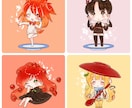 かわいい女の子のイラストをお描きします 顔アップも全身もミニキャラも承ります！ イメージ4