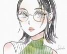 水彩タッチのおしゃれなアイコンを描きます 世界にひとつのイラストで覚えてもらえる！会話につながる！ イメージ10
