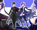 立ち絵、一枚絵などのイラストを制作します あなただけの理想のお姿をお仕立ていたします イメージ2