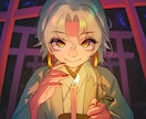 SNSアイコン、サムネイル、一枚絵をお描きします キャッチーなキャライラストをお探しなら イメージ10