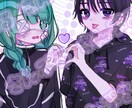 アイコン・サムネイル描きます SNSアイコン・YouTube用サムネイル等お任せください！ イメージ6