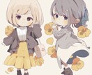 ミニキャラをお描きします ゆるいミニキャラ（３頭身くらいの）イラスト イメージ5