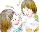 お洒落できれいめな似顔絵描きます SNSのアイコンに！大切な日の記念やプレゼントにも！ イメージ3