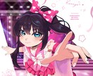 イラスト、立ち絵、SNSアイコンなど描きます 可愛いイラストを描きます！！！ イメージ1