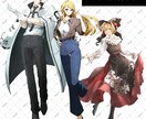 3月までセール中！綺麗で魅力的な立ち絵を描きます 3月まで開設セール！親身に要望に沿い制作します！ イメージ2