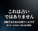 この恋どうするか断定診断ツールで断定します 購入後は何度でも使えます（状況を変えて再診断可能） イメージ2