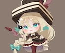 かわいい2頭身キャラ描きます ぷにもちっとかわいい2頭身SDキャラです イメージ3