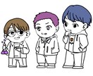 最短は当日納期です！シンプルなちびキャラ描きます 動画内やアイコン、スタンプに使えるシンプルなちびキャラです イメージ1