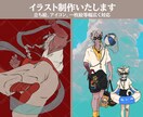 イラスト全般制作いたします 和の世界観を活かした雰囲気ある1枚 イメージ4