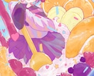 甘くてかわいい女の子かきます スイーツやお菓子×女の子のイラスト描きます イメージ2