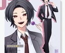 アイコン、立ち絵制作します パキっとした印象の立ち絵イラストをご提供致します イメージ4