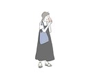 期間限定最安値！ナチュラルなイラストをお描きします アイコンや名刺に貴方だけのオリジナルイラストを！ イメージ3