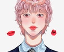 K-POPアイドル少女漫画風似顔絵を描きます あなたの推しみたいに！主役にさせます✮*｡ﾟ イメージ7