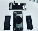iPhone画面【最安7,000円～】修理致します 新品防水テープ＋ガラス保護フィルム代込み！ イメージ2