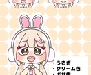 あなただけのかわいいミニキャラ描きます あなたの『好き』を詰め込んだミニキャラ制作 イメージ4
