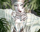 モード×透明感　雑誌の1ページのような絵を描きます 1枚絵・アイコン・挿し絵などジャンル問わずご相談ください イメージ1