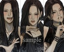 2つの絵柄から選べる！ご希望のイラストを描きます 観賞用、サムネイル、夢絵、フラワースタンド、広告等！ イメージ2
