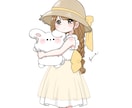 麦わら量産イラストお描きします サンプルから選ぶと割安で！オプションでさらに理想に近く！ イメージ9