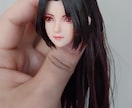 1/6 1/12 のフィギュアのヘッド作成致します 完全に手彫りのヘッドや幅広い分野での作成を承ります。 イメージ8
