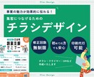 集客につなげるための「伝わる」チラシ作成します 丁寧なコミュニケーションで事業の強みや魅力を引き出します イメージ1