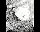 繊細なペン画のイラストを制作します 雰囲気のある目を引くペン画を！ イメージ3