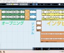 ラジオ、店内放送、などあなたの声にBGMをつけます 現役ラジオディレクターが編集！ イメージ1