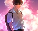 エモい空気感のイラストを描きます 挿絵/MV/サムネイル等にいかがでしょうか イメージ4