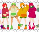 貴方だけの3Dアバターをマンツーマンで作成致します DISCOにてお見せしながらマンツーマンで作成･修正致します イメージ5