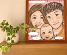 ウェルカムボードやプレゼント用の似顔絵を描きます 結婚式や記念日などの贈り物に。心が暖まる特別な一枚を。 イメージ7