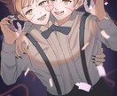 ミステリアス・高貴なキャラクターイラスト制作します キャラクターの魅力を大切に、丁寧に描きます イメージ3