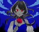 歌みたのサムネイルイラストを描きます 女の子得意です！本家風サムネイル描けます イメージ1