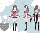 商用料込◎【可愛いのプロ】が衣装デザインいたします 元企業のアイドル衣装デザイナーがとびきり可愛いをデザイン！ イメージ2