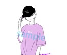綺麗系、ふんわり可愛い系イラストお描きします 商用可！お写真を元に、イメージに合わせてお描きします。 イメージ3