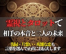 霊視とタロットで相手の本音と二人の未来を占います 復縁・片想い・複雑な恋も、言葉を選んで正直にお伝えします イメージ1