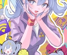 企業実績有◆キラキラ可愛いイラスト描きます 綺麗な色使いで可愛いデザインをお届けします！ イメージ5