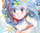 美麗【SNS用アイコン】厚塗り風！描きます 美しい男女のアイコンお任せください！納品も早く出来ます！ イメージ8