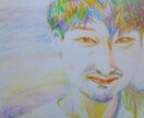 写真から鮮やかな手描き似顔絵［水彩色鉛筆]描きます 思い出作り、プレゼントに写真から特別な時間を色で演出します。 イメージ6