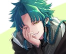 目を惹くアイコンイラスト制作します SNS向けのアイコン、ヘッダー★等身からデフォルメまで★ イメージ3
