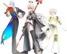 全身3000円でTRPGの立ち絵描きます 3日で納品可能！全身3000円です！ イメージ10