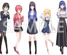 動画サムネイルや表紙、一枚絵など幅広くかきます 『可愛い』イラストをお描きします イメージ6