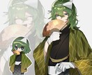 オリジナルキャラクターの立ち絵を作成します YouTube活動やTRPG等でキャラ立ち絵が必要な方へ イメージ1