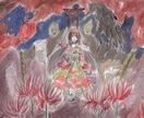 ホラーのイラスト描きます 【安価！】ダークで綺麗なホラーな絵を描きます。 イメージ1