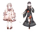 キャラクターの制作(人外可)致します ゲームキャラクターの制作、IRIAMで使う立ち絵の制作します イメージ3